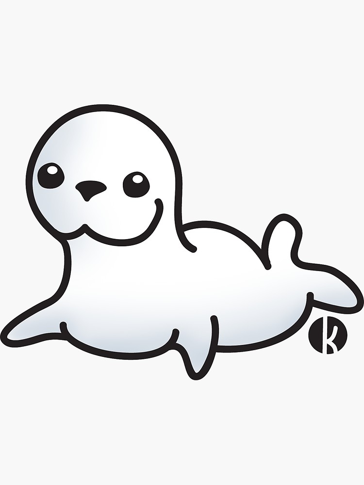 Cute Seal Drawing | Free download on ClipArtMag