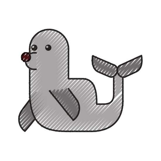 550x550 Collection Of Free Seal Drawing Pen Download On Ui Ex