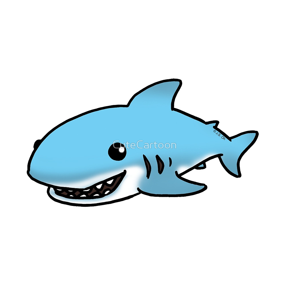1000x1000 Free Cartoon Shark