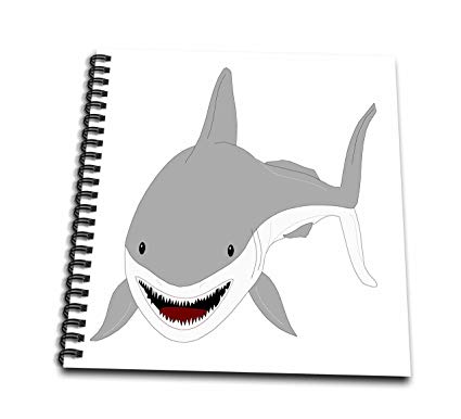 425x386 Db Cute Kids Shark Art Drawing Book