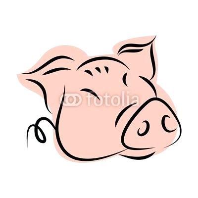 400x400 cute pig drawings cartoon cute guinea pig easy drawing