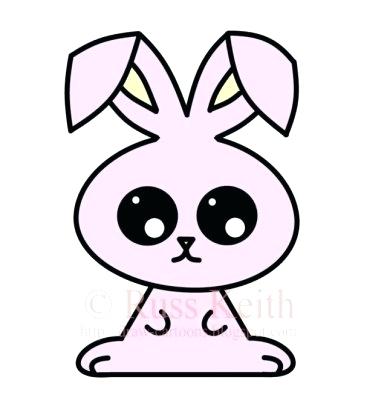 387x420 Draw Simple Bunny Rabbit Drawing Easy Co Coloring
