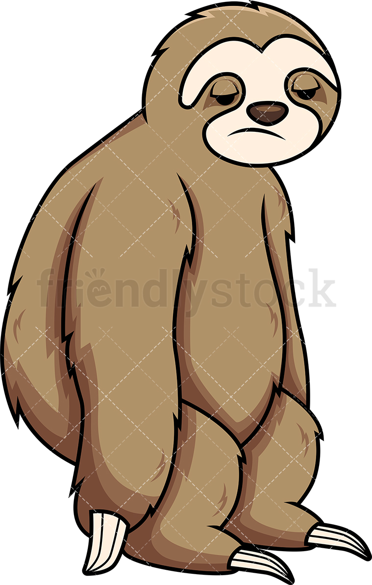 759x1194 Huge Collection Of 'cartoon Sloth Drawing' Download More Than