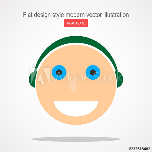 500x500 Cartoon, Face, Happy, Illustration, Smile, Emoticon, Smiley, Baby