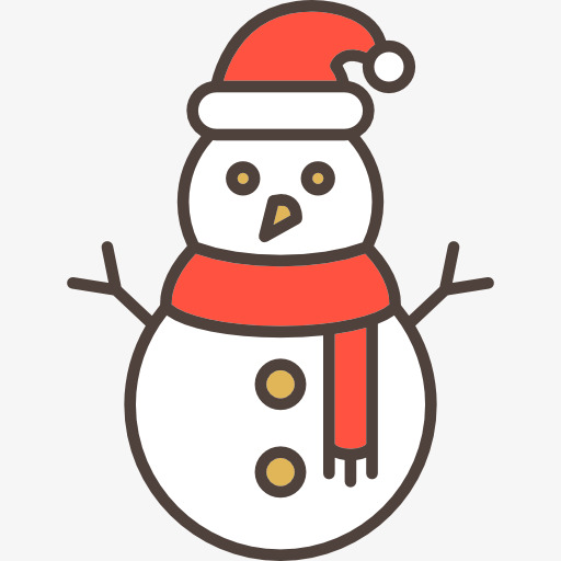 512x512 Cute Snowman, Snowman Clipart, Cute Clipart, Lovely Png Image