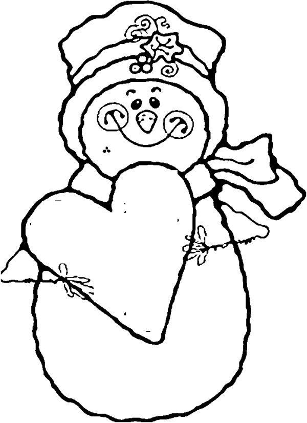 600x826 Cute Snowman Coloring Pages Ideas For Toddlers Coloring Pages