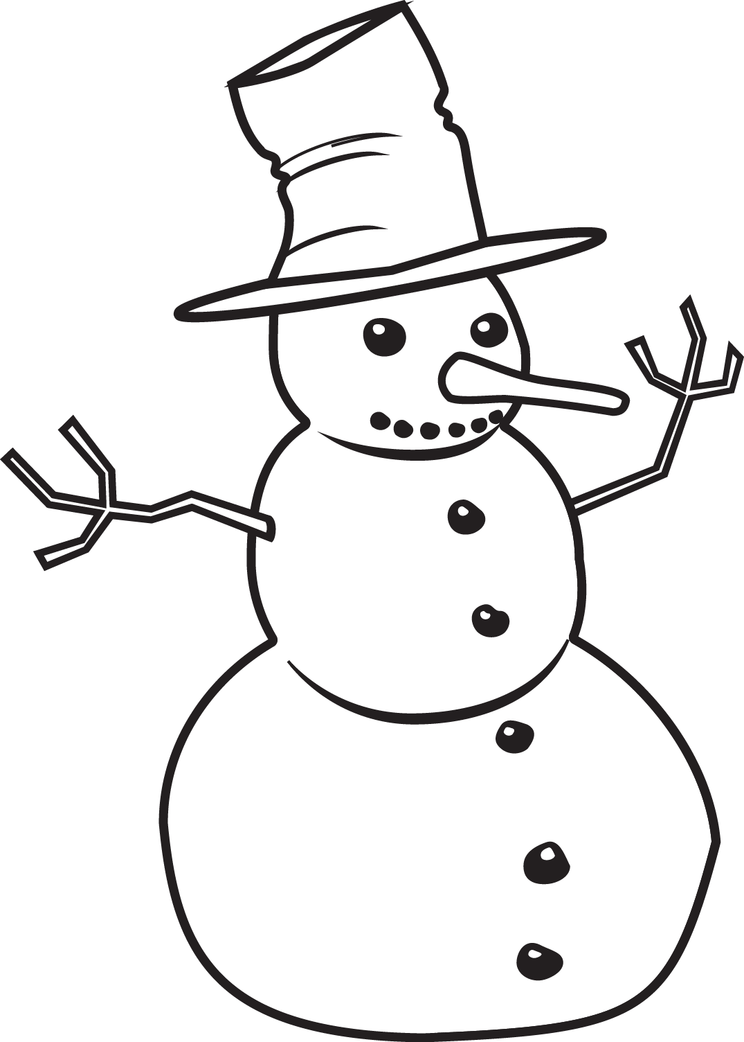 1075x1504 Stay Busy This Winter With Cute Snowman Crafts For Kids Free