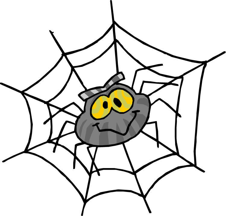750x717 Cute Spider Clipart Group