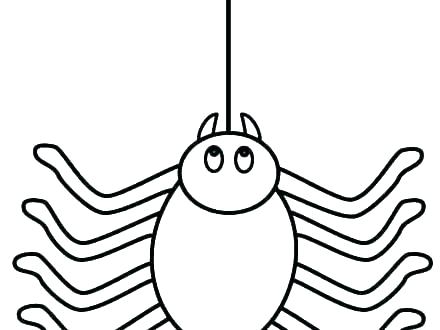 440x330 Spider Web Printable Spider Coloring Pages For Preschoolers Spider