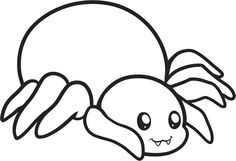 236x161 Amazing Cute Spider Images Spider Coloring Page, Hand