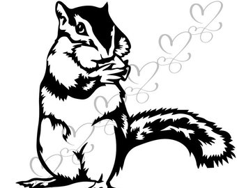 340x270 Cute Squirrel Image Etsy