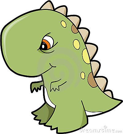 400x434 Cute T Rex Dinosaur Clipart