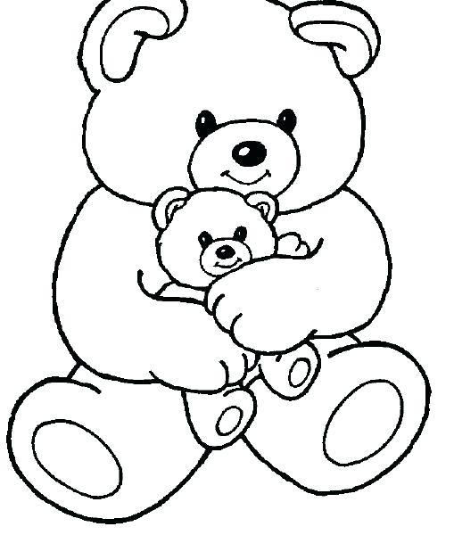 509x600 Drawings Of A Teddy Bear