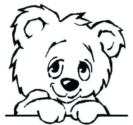 445x419 Cute Bear Drawings Teddy Bear Sketch Cute Bear Drawings Teddy