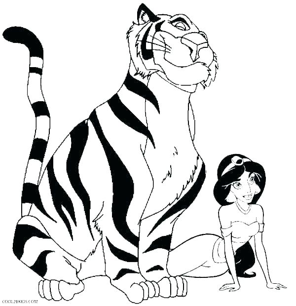 600x620 cute tiger coloring pages cute tiger drawing cute tiger coloring