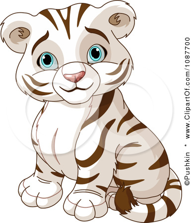 387x450 Cute Tiger Cartoon Drawing