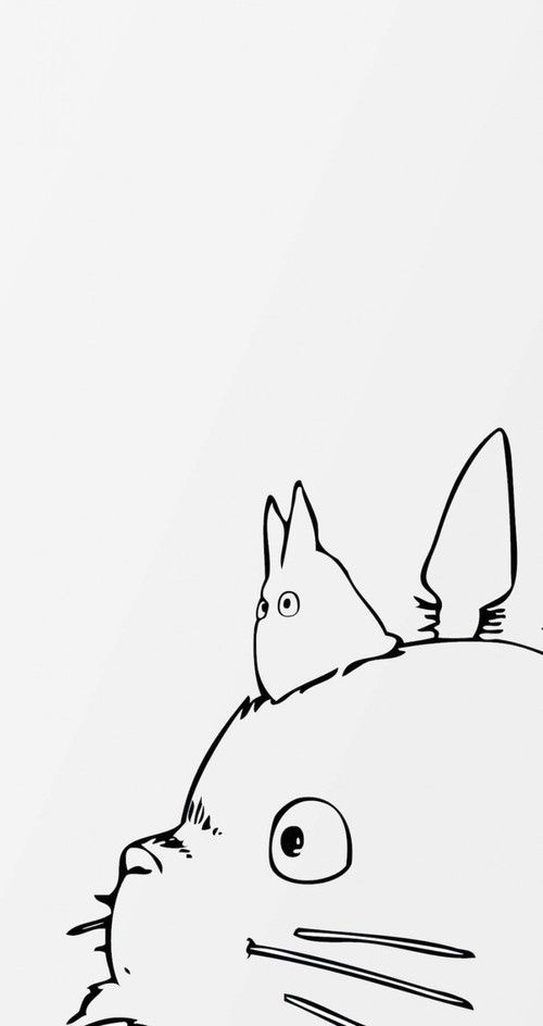 Cute Totoro Drawing