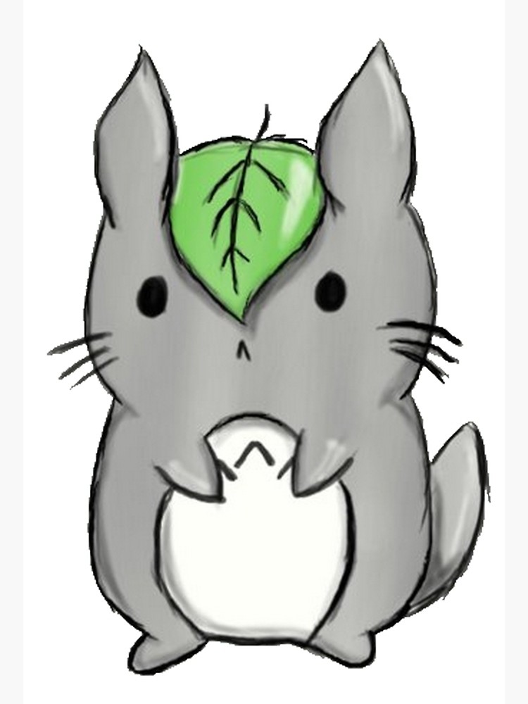 750x1000 Cute Totoro ! Framed Print