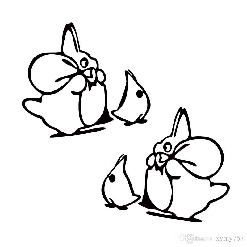 800x800 Cute Cartoon Character Totoro Personality Car Stickers Car