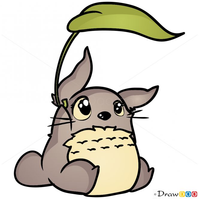 665x665 how to draw totoro, chibi dforlife in totoro, chibi, drawings