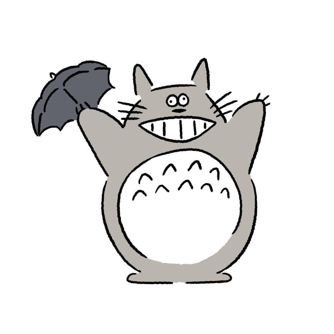 1080x1080 Totoro