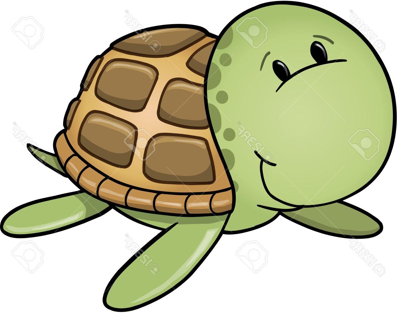 1300x1025 Huge Collection Of 'cute Sea Turtle Drawing' Download More Than