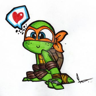 336x336 Boyfriend Birthday Drawings Adorable Cow Turtle Of Cats Baby