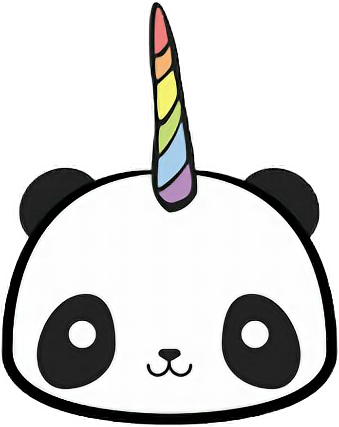 696x876 Drawing Pandas Unicorn Transparent Png Clipart Free Download