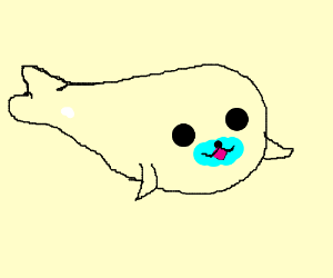300x250 Cute Walrus