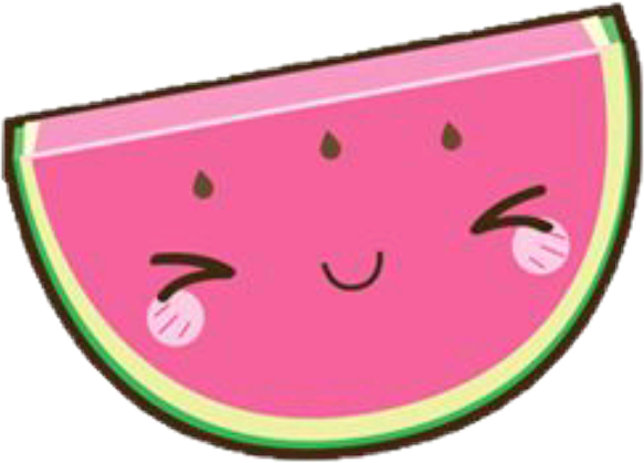 583x419 Collection Of Free Watermelon Drawing Cute Download On Ui Ex