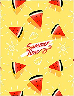 260x336 Summer Time Watermelon Cute Fruit Sketchbook Blank