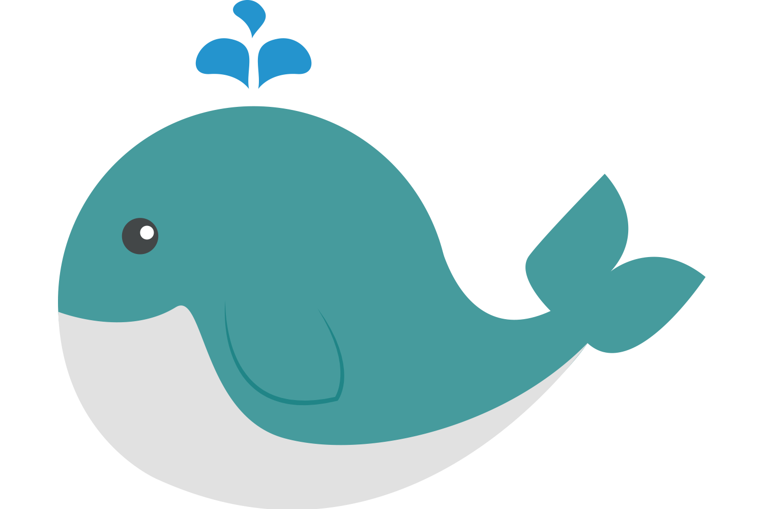 1500x1000 Collection Of Free Whale Drawing Cute Animal Download On Ui Ex