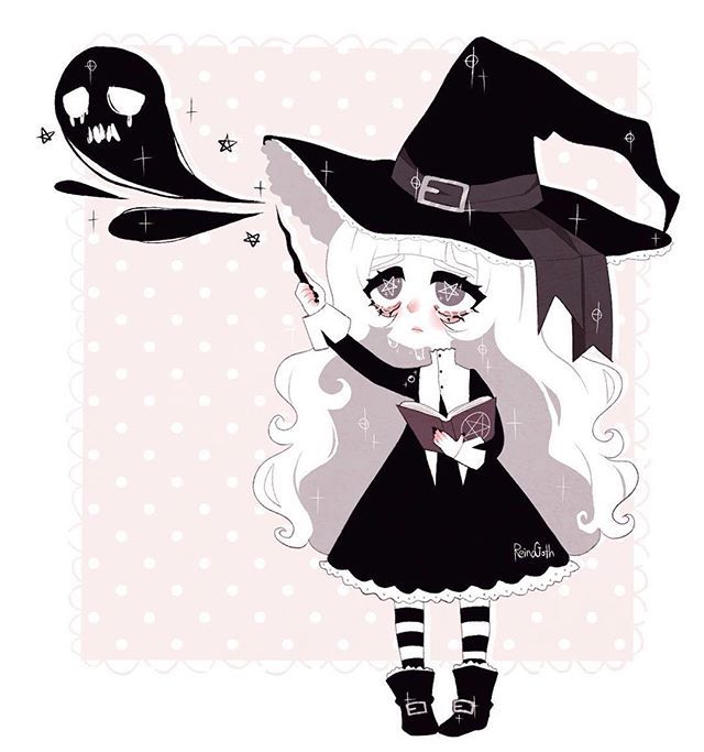 640x683 Little Witch