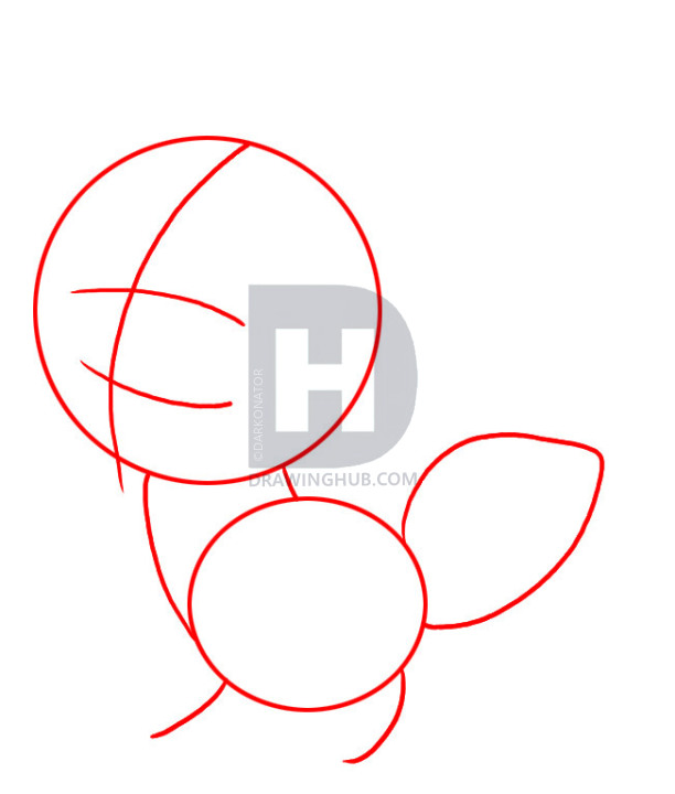 612x720 How To Draw A Cute Wolf, Step