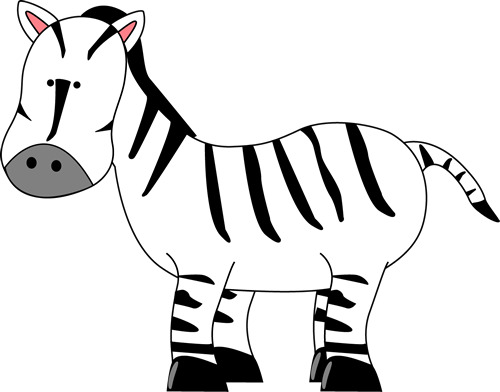 Cute Zebra Drawing