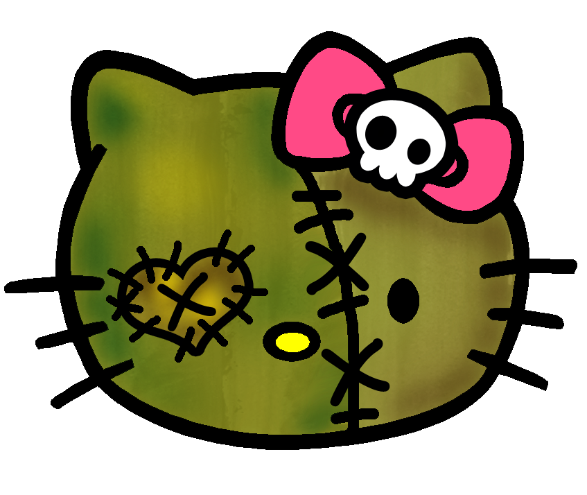 847x714 Hello Kitty Cute Zombie Just A Cute Hello Kitty Zombie Drawing I
