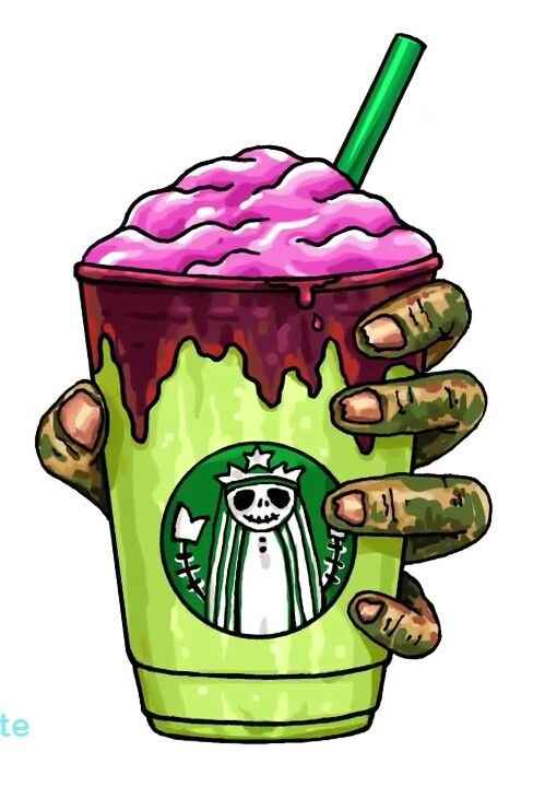 488x720 Zombie Frapuccino Patterns In Kawaii Drawings, Kawaii Art