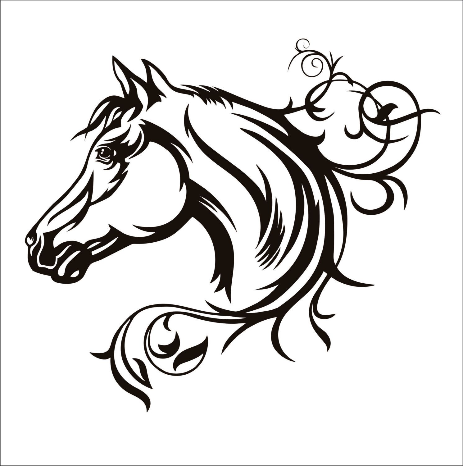 1491x1500 Cliplart Horses, Horse Silhouette