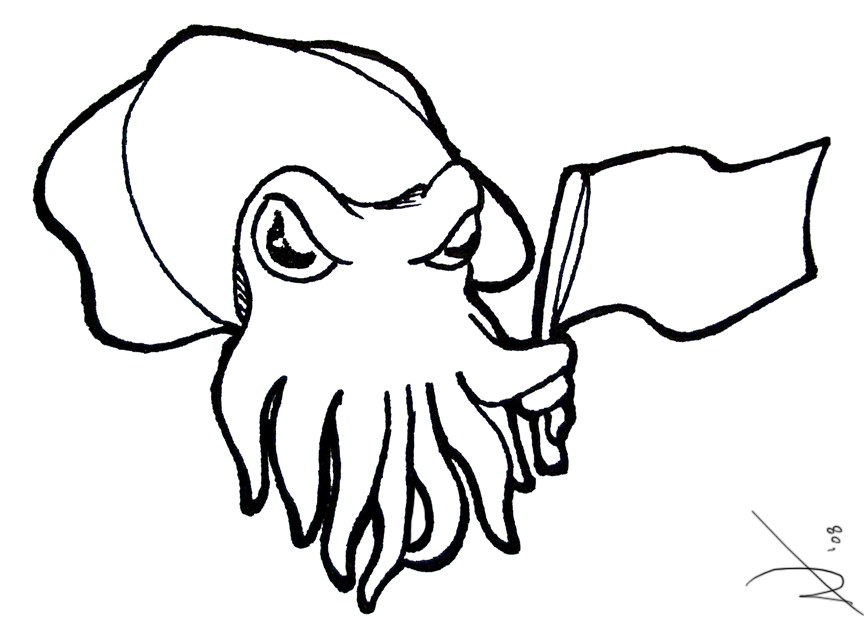 864x639 cuttlefish drawing