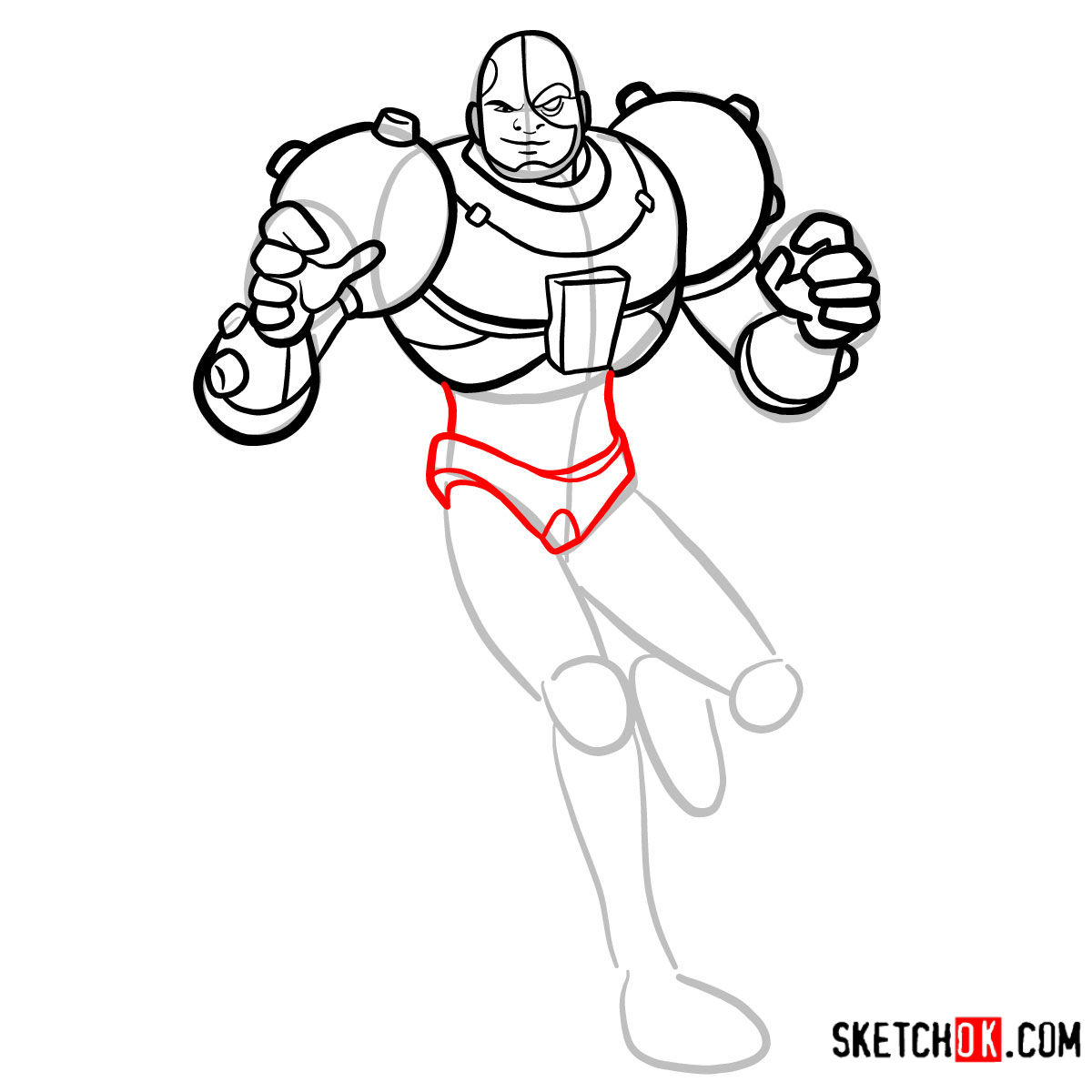 1200x1200 how to draw cyborg teen titans