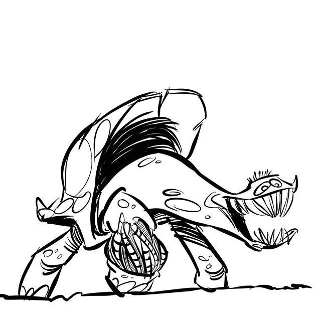 640x640 Izal On Twitter A Mutant Cyborg Turtle