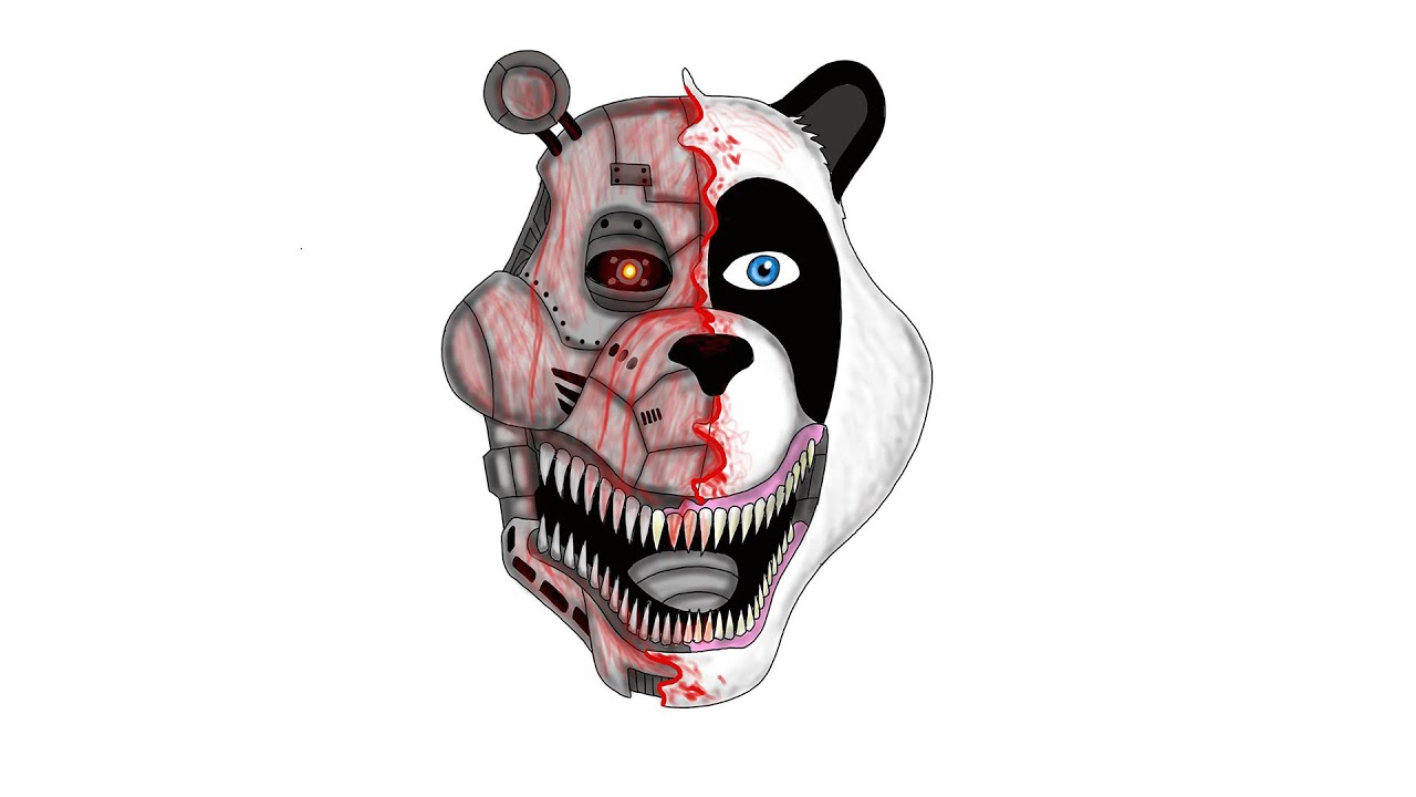 1280x720 Ipad Pro, How To Draw Nightmare Cyborg Panda