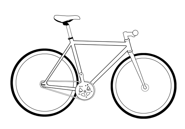 600x419 Collection Of Free Drawing Bikes Gear Cycle Download On Ui Ex