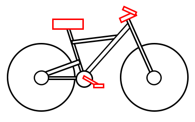 400x250 Drawing A Cartoon Bicycle