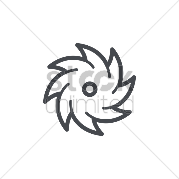 600x600 Cyclone Concept Vector Image