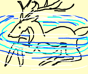 300x250 Reindeer In A Cyclone