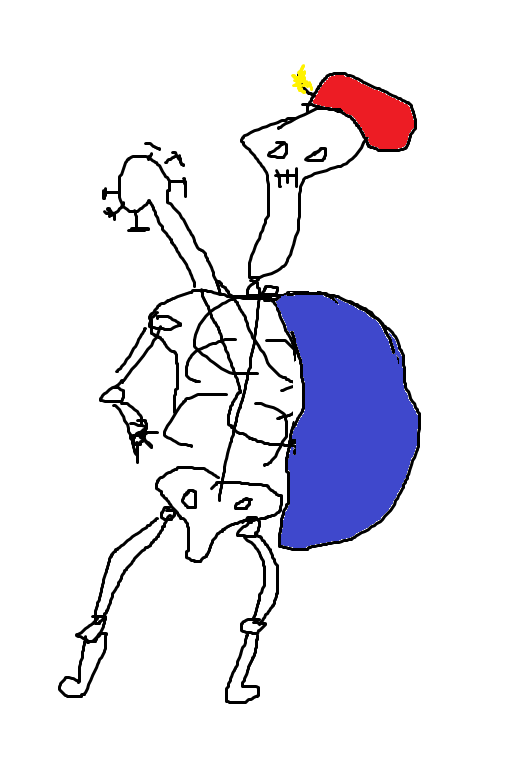 524x764 oc took to draw a skeletal bard dnd