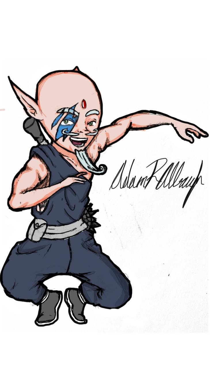 750x1334 oc first time player here is my gnome monk dnd