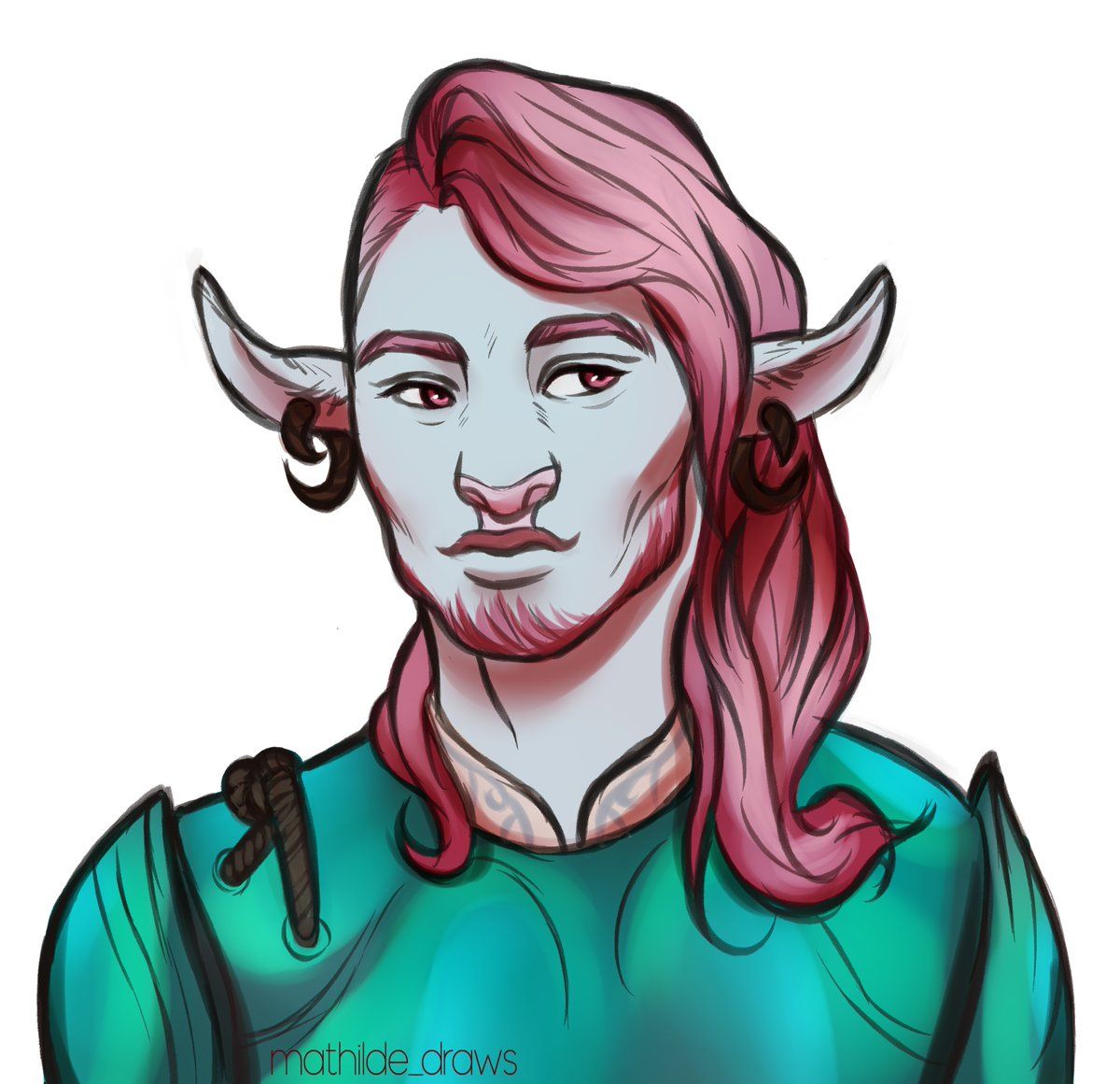 1200x1161 Drawing Of A Firbolg