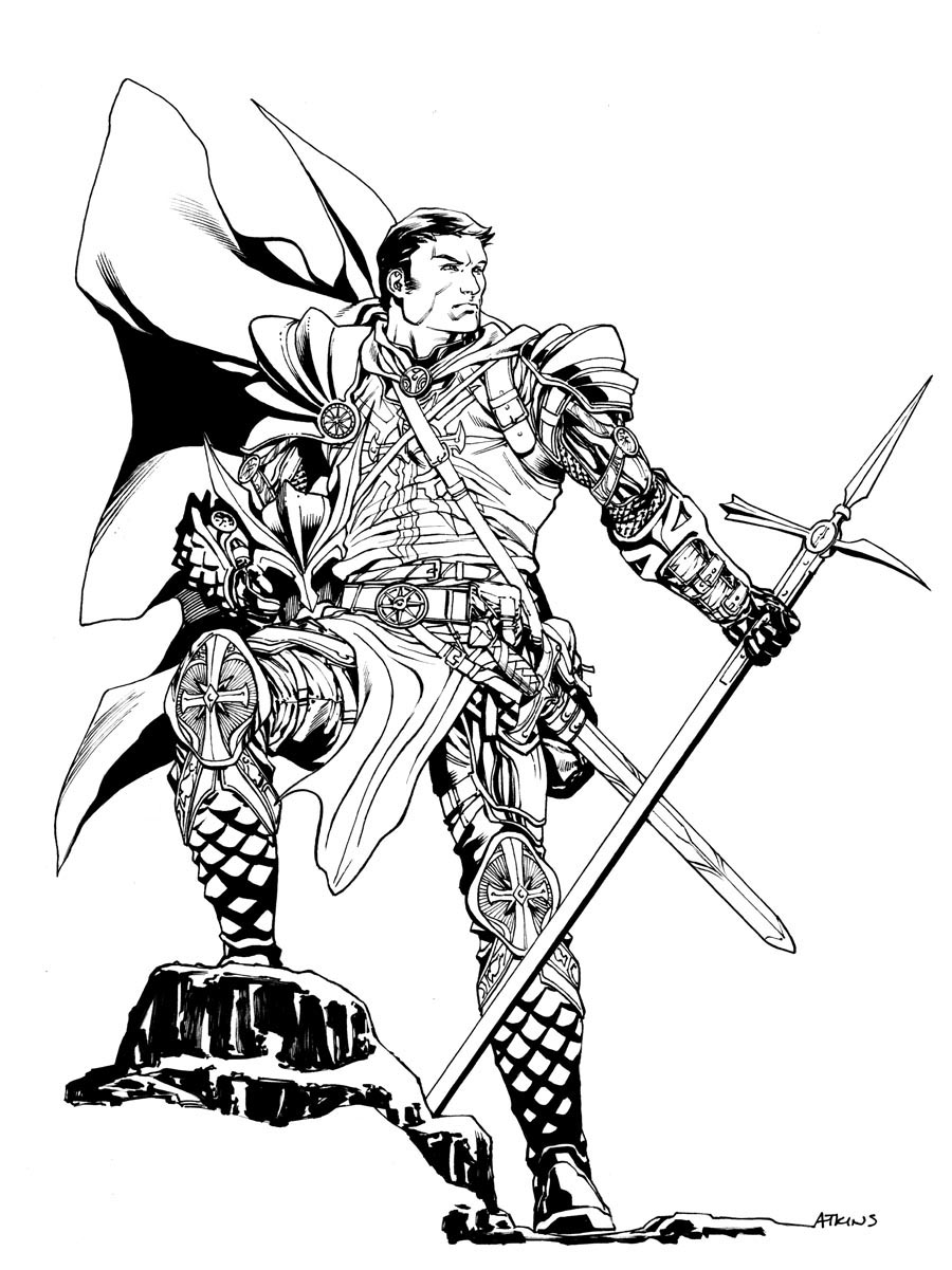 900x1201 Daily Sketch Dampd Character Tural Lighthammer Colors Robert